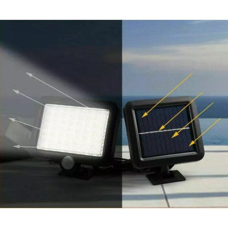 Lampa Solara de Perete cu 56 LED-uri si Senzor de Miscarе - vivimall.ro