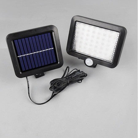 Lumina Cu Incarcare Solara, 56 Led Cu 1 La Pe Inductie, Montaj Pe Perete, Resigilat - vivimall.ro
