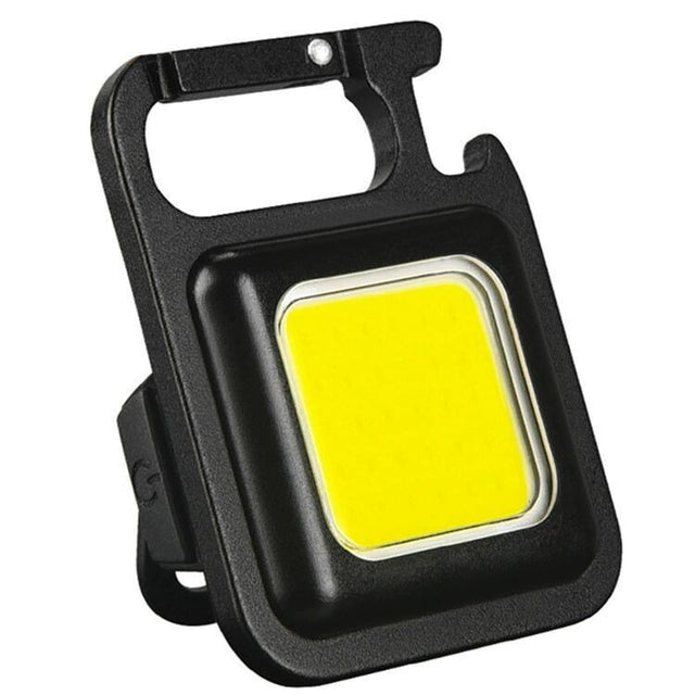 Lanterna de buzunar tip breloc, 30 LED-uri, incarcare prin usb Type C, pentru exterior, camping, alpinism, ciclism, Vivimall - vivimall.ro