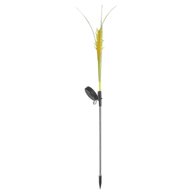 Lumina solara LED tip Spic de grau, inaltime 80 cm, pentru gradina, Vivimall