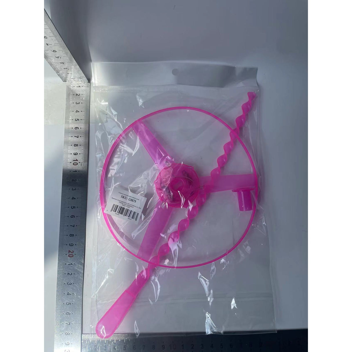 Jucarie Disc Zburator, Distractiv Pentru Copii, Aruncator Manual Din Plastic, Cu Lumini - vivimall.ro