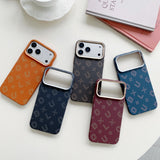 Carcasa Magentica, Vivimall, din Fibra de Carbon, pentru iPhone 17 Air, Portocaliu - vivimall.ro