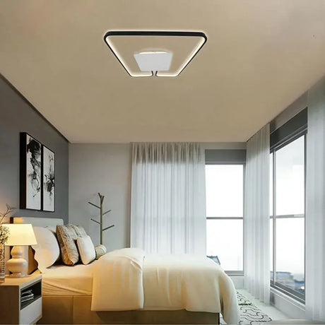 Lustra Led Cu Telecomanda Anka, Lumina Calda/Neutra, Dimabila - vivimall.ro