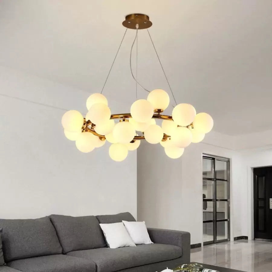 Lustra Arianna 25X G9 Alb - vivimall.ro