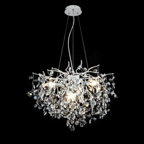Lustra Cu Cristal Konnan 6*E14 Diametru 60Cm - vivimall.ro