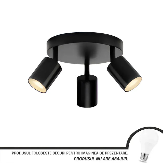 Lustra Joom Cu Proiectoare Rotund, 3 X Gu10 - vivimall.ro