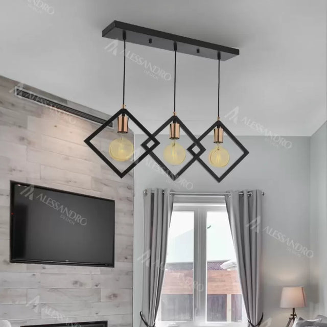 Lustra Fresi, 3*E27, Metal - vivimall.ro