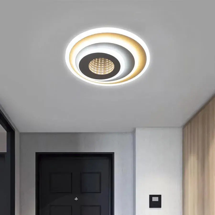 Lustra Led Nexa Rotund 3D, Lumina Rece/Calda/Neutra - vivimall.ro