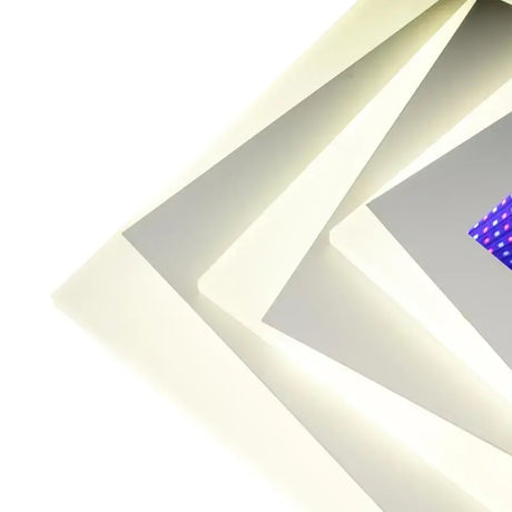 Lustra Led Nivara Rgb 3D, Lumina Rece/Calda/Neutra - vivimall.ro