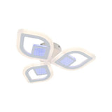 Lustra Led Cu Telecomanda Zeni 3D, 3 Elemente, Lumina Rece/Calda/Neutra, Dimabila - vivimall.ro