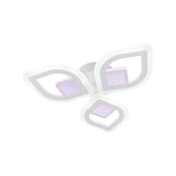 Lustra Led Cu Telecomanda Zeni 3D, 3 Elemente, Lumina Rece/Calda/Neutra, Dimabila - vivimall.ro