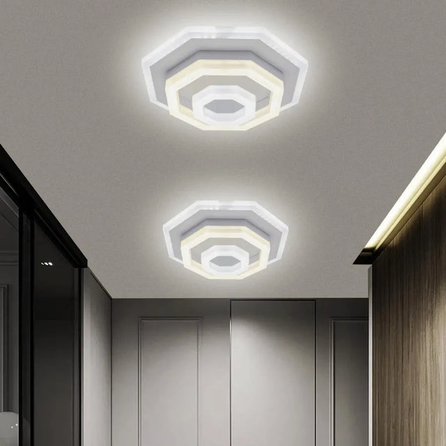 Lustra Led Adeline, Diametru 20Cm, Lumina Rece/Calda/Neutra - vivimall.ro