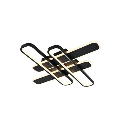 Lustra Led Cu Telecomanda Afina, 4 Elemente, Lumina Rece/Calda/Neutra, Dimabila - vivimall.ro