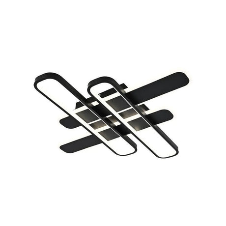 Lustra Led Cu Telecomanda Afina, 4 Elemente, Lumina Rece/Calda/Neutra, Dimabila - vivimall.ro