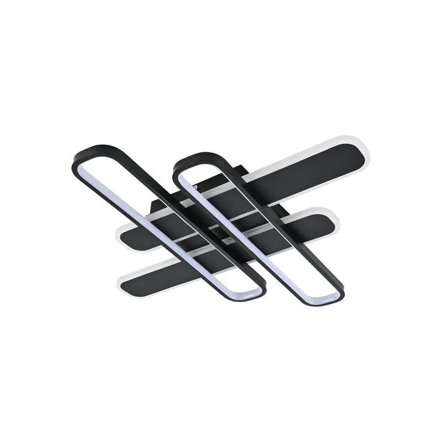 Lustra Led Cu Telecomanda Afina, 4 Elemente, Lumina Rece/Calda/Neutra, Dimabila - vivimall.ro