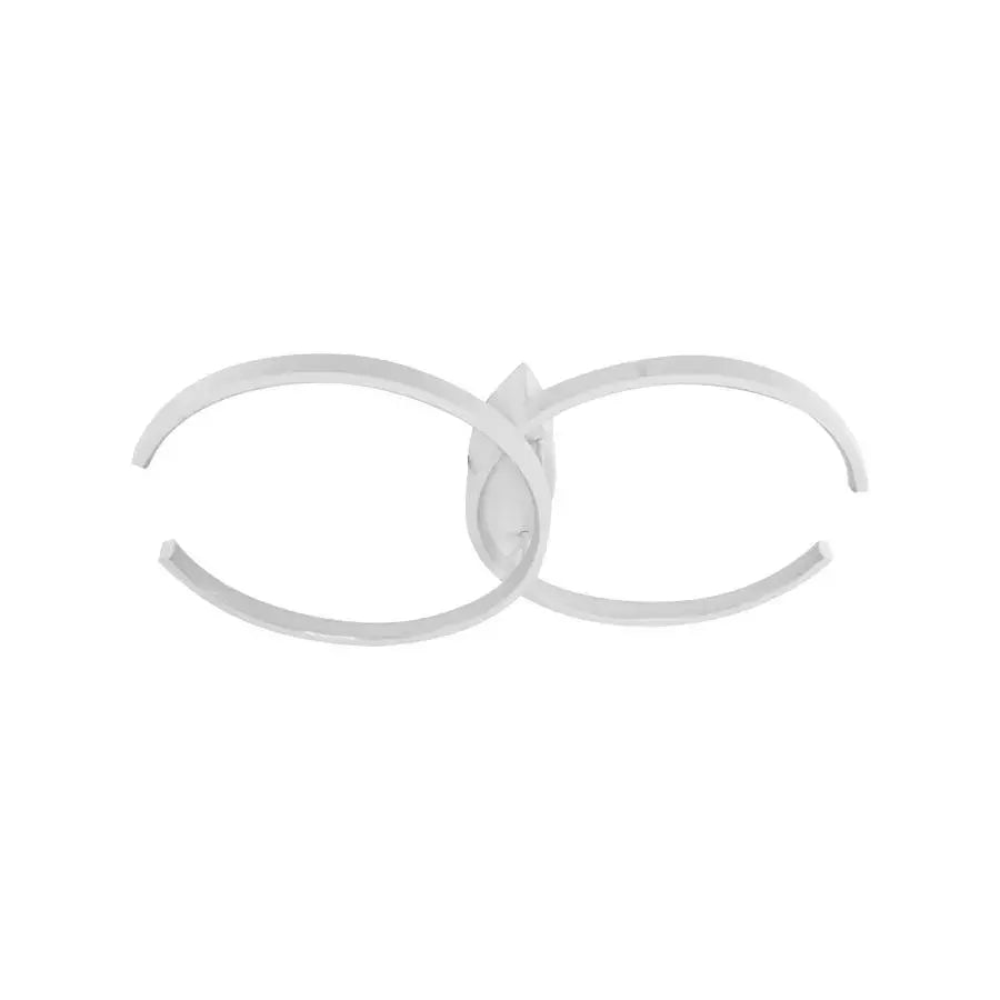 Lustra Led Cu Telecomanda Noah, 2 Elemente, Lumina Rece/Calda/Neutra, Dimabila