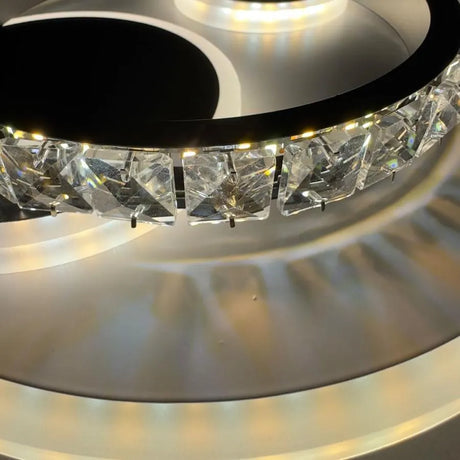 Lustră LED Cristal Ariella Rotundă | AriellaLED - vivimall.ro
