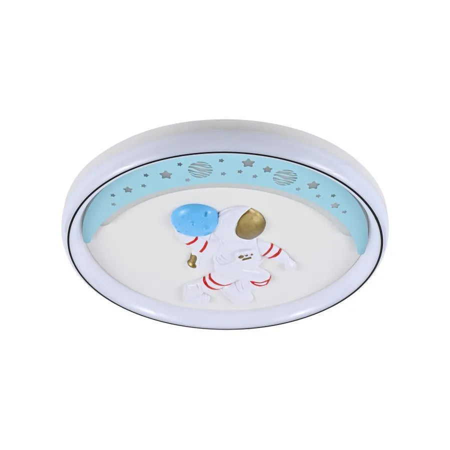 Lustra Led Cu Telecomanda Moretti, Lumina Rece/Calda/Neutra, Dimabila - vivimall.ro