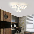 Lustra Led Cu Telecomanda Tulip, 3 Petale, Lumina Rece/Calda/Neutra, Dimabila - vivimall.ro