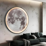 Aplica Led Decorativa Luna Diametru 120Cm 3000/4000/6000K - vivimall.ro