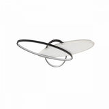 Lustra Led Cu Telecomanda Liguria, 3 Ovale, Lumina Rece/Calda/Neutra, Dimabila - vivimall.ro