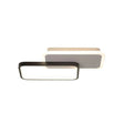 Lustra Led Cu Telecomanda Carolina, 2 Elemente, Lumina Rece/Calda/Neutra, Dimabila - vivimall.ro