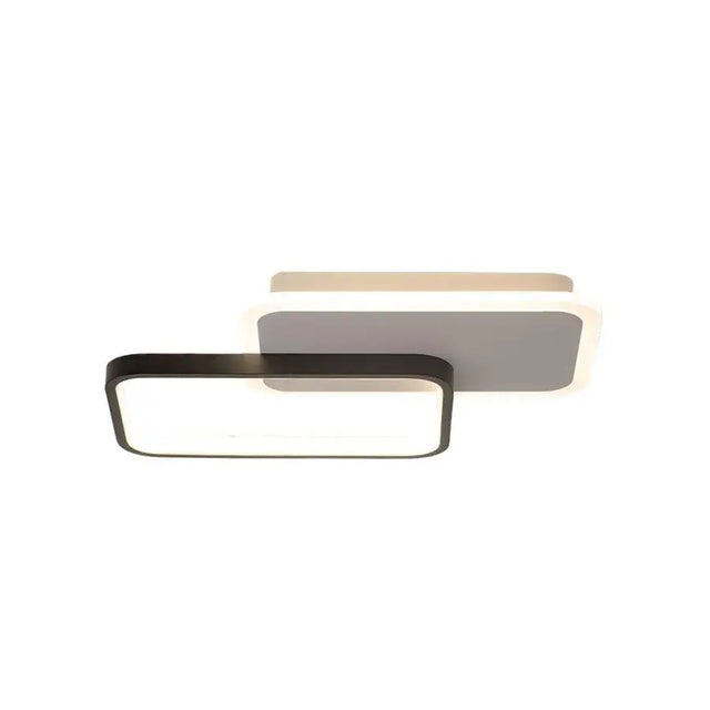 Lustra Led Cu Telecomanda Carolina, 2 Elemente, Lumina Rece/Calda/Neutra, Dimabila - vivimall.ro