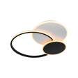 Lustra Led Cu Telecomanda Killian, 3 Cercuri, Lumina Rece/Calda/Neutra, Dimabila - vivimall.ro