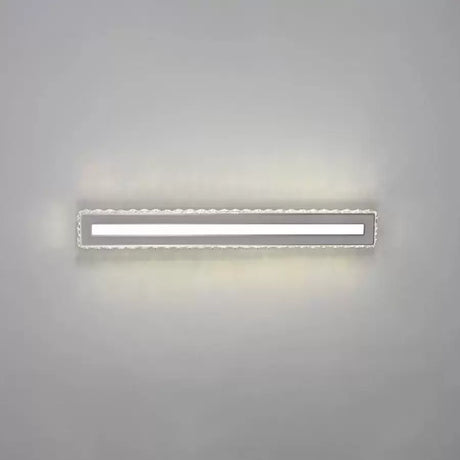 Lustra Led Cu Cristal Pierce, Liniara, Lumina Rece/Calda/Neutra - vivimall.ro