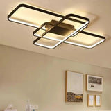 Lustra Led Cu Telecomanda Axis, 3 Elemente, Lumina Rece/Calda/Neutra, Dimabila - vivimall.ro