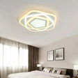 Lustra Led Cu Telecomanda Pentagon, Lumina Rece/Calda/Neutra - vivimall.ro