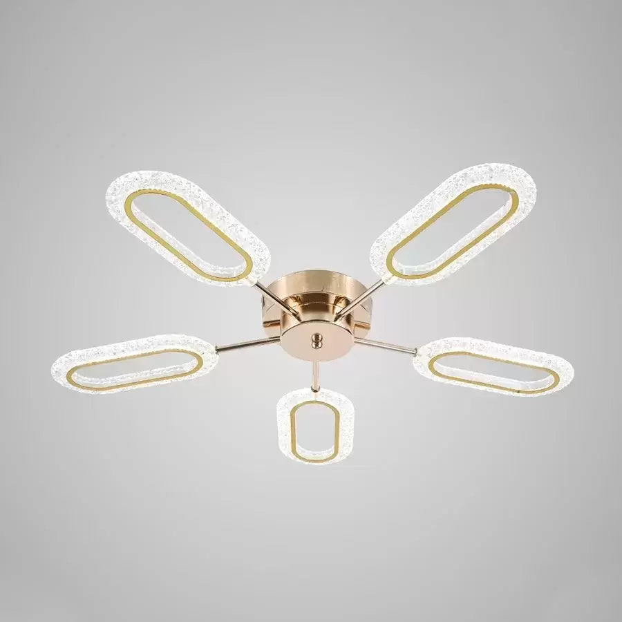 Lustra Led Snowie, 5 Elemente, Lumina Rece/Calda/Neutra - vivimall.ro