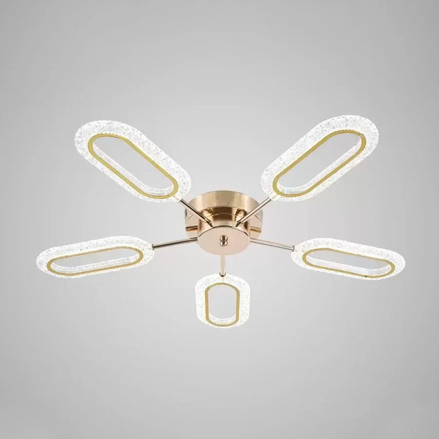 Lustra Led Snowie, 5 Elemente, Lumina Rece/Calda/Neutra - vivimall.ro