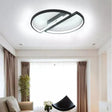 Lustra Led Cu Telecomanda Vector Arcus, 2 Elemente, Lumina Rece/Calda/Neutra, Dimabila - vivimall.ro