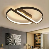 Lustra Led Cu Telecomanda Vector Arcus, 2 Elemente, Lumina Rece/Calda/Neutra, Dimabila - vivimall.ro