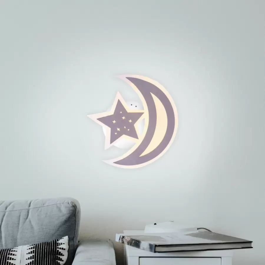 Lustra Led Elly, Luna Si Stea, Lumina Rece/Calda/Neutra - vivimall.ro