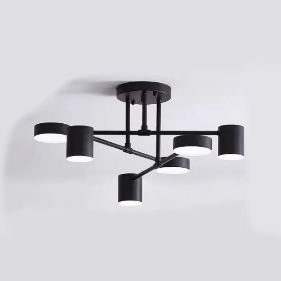 Lustra Led Galios, 6 Elemente, Lumina Rece/Calda/Neutra - vivimall.ro