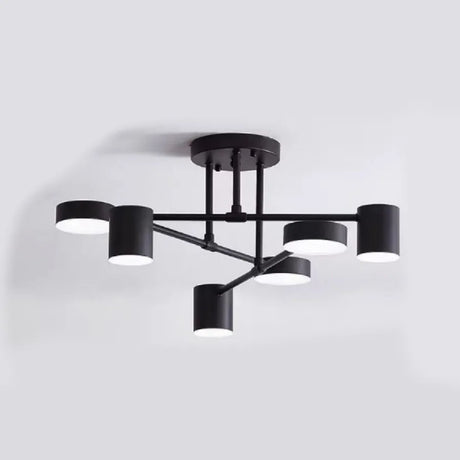 Lustra Led Galios, 6 Elemente, Lumina Rece/Calda/Neutra - vivimall.ro