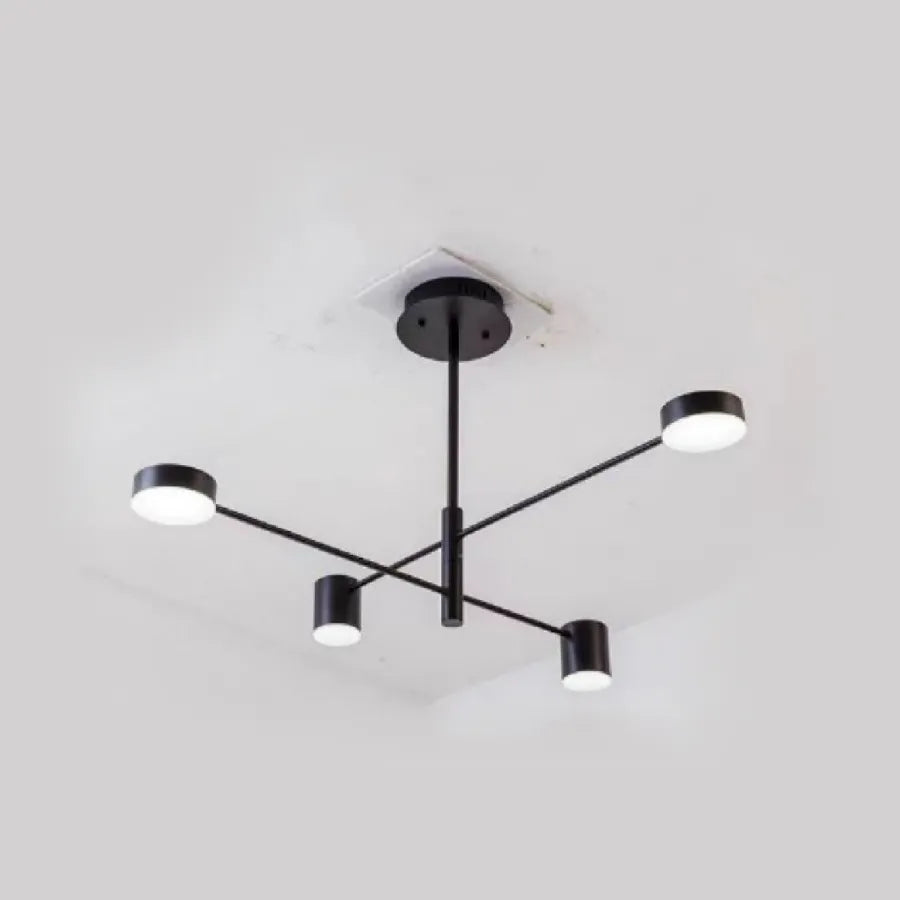Lustra Led Galios, 4 Elemente, Lumina Rece/Calda/Neutra - vivimall.ro