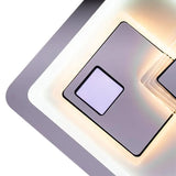 Lustra Led Keren, Diametru 26Cm, Patrata, Lumina Rece/Calda/Neutra - vivimall.ro
