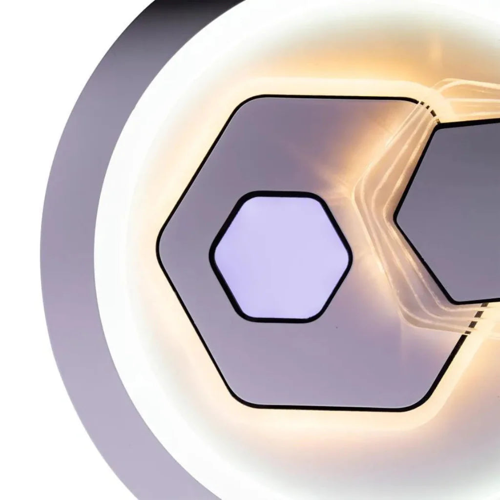 Lustra Led Kathleen Rgb, Lumina Calda/Neutra - vivimall.ro