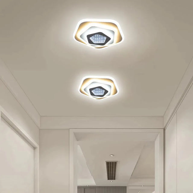 Lustra Led Nexa 3D, Diametru 23Cm, Lumina Rece/Calda/Neutra - vivimall.ro