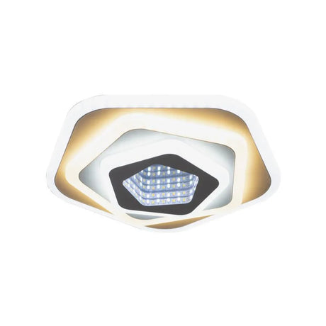 Lustra Led Nexa 3D, Diametru 23Cm, Lumina Rece/Calda/Neutra - vivimall.ro