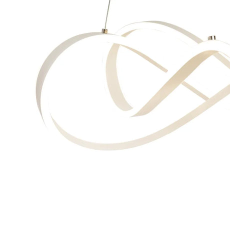Lustra Led Suspendata Cu Telecomanda Infinity Halo, Lumina Rece/Calda/Neutra, Dimabila - vivimall.ro