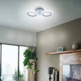 Lustra Led Mara, 2 Cercuri, Lumina Neutra - vivimall.ro