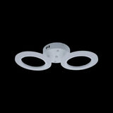 Lustra Led Mara, 2 Cercuri, Lumina Neutra - vivimall.ro