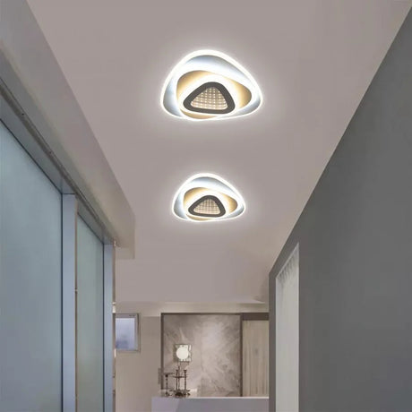 Lustra Led Nexa Triunghi 3D - vivimall.ro