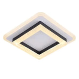Lustra Led Solena Patrata Alb - vivimall.ro