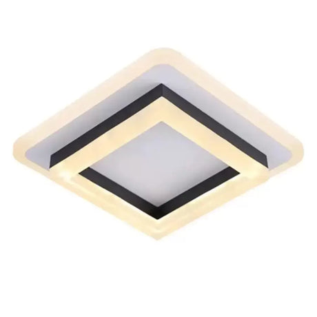 Lustra Led Solena Patrata Alb - vivimall.ro