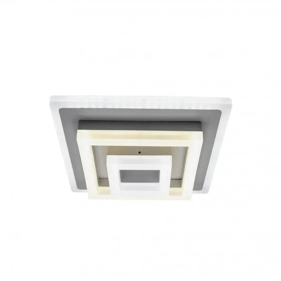 Lustra Led Medeea, Diametru 26Cm, Patrata, Lumina Rece/Calda/Neutra - vivimall.ro